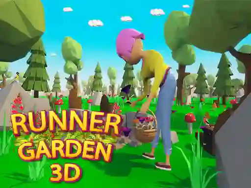 Igra Runner Garden 3d online