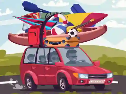 Igra Mountain Trip Jigsaw online