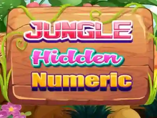 Igra Jungle Hidden Numeric online