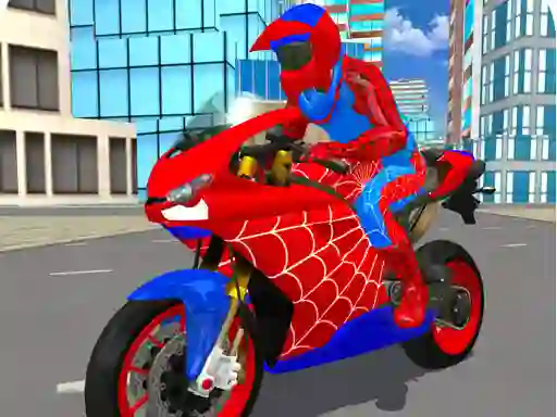 Igra Hero Stunt Spider Bike Simulator 3d 2 online