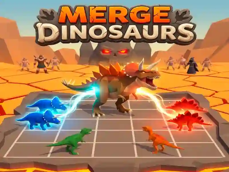 Igra Merge Dinosaurs online