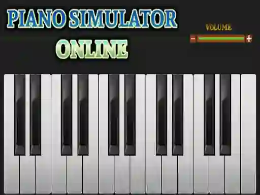 Igra Piano simulator online online