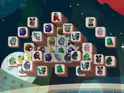 Igra Among Mahjong Tiles online