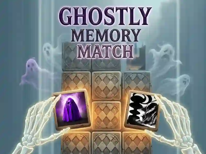 Igra Ghosts Memory Match online