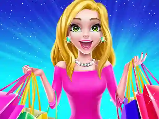 Igra Rich girl crazy shopping online