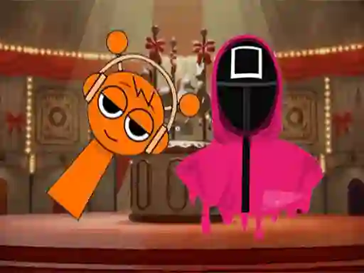 Igra Squid Sprunki Mingle Game 2 online