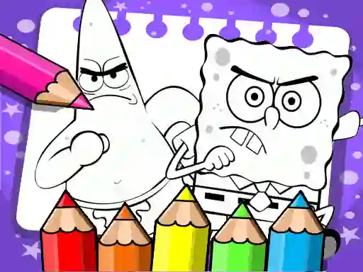Igra Sponge Bob Coloring Book online