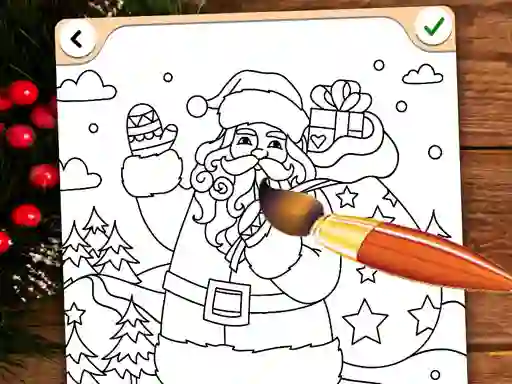 Igra Christmas Coloring Game online