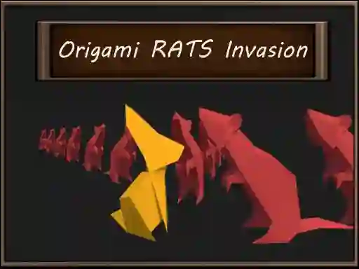 Igra Origami Rats Invasion online