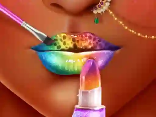 Igra Princess Lip Art Salon online