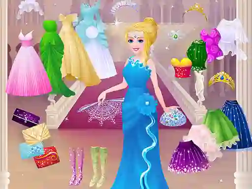 Igra Cinderella Dress Up Girl Games online