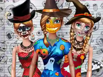 Igra Halloween Doll Creator online