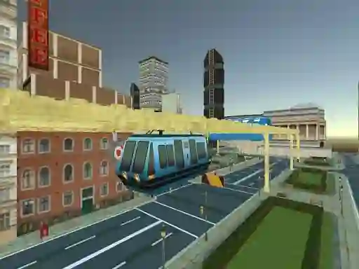 Igra Sky Train Simulator: Elevated Train Driving online