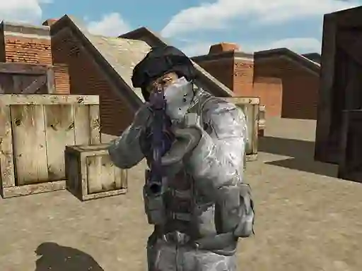Igra Counter City Strike Commando Action online