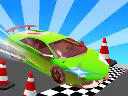 Igra Car Stunt Races Mega Ramps online