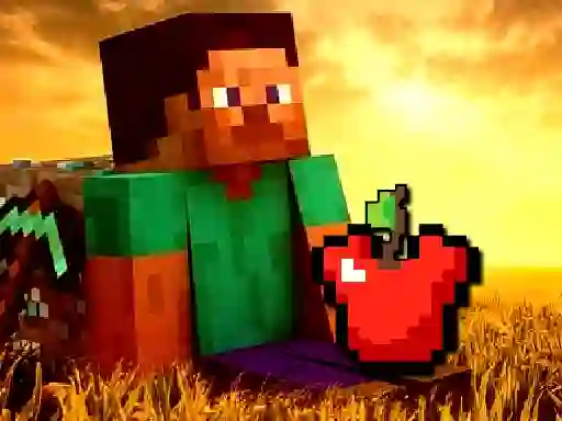 Igra Mineblox Apple Shooter online