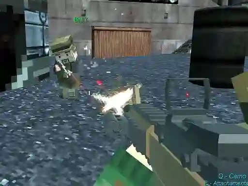 Igra Pixel Gungame Arena Prison Multiplayer online