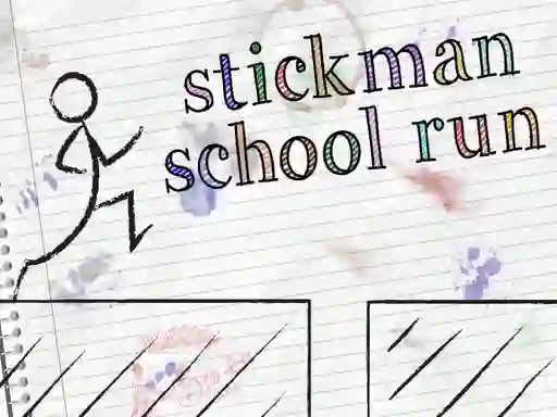Igra Stickman School Run online