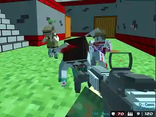 Igra Blocky Wars Advanced Combat Swat online