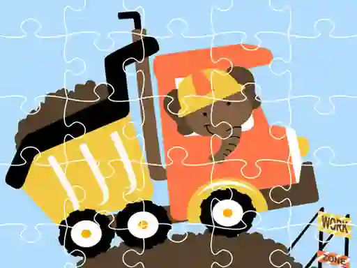 Igra Dumper Trucks Jigsaw online