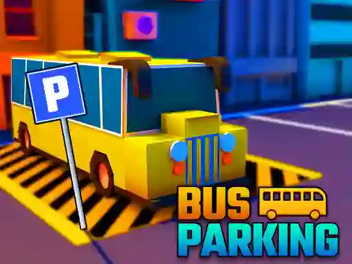 Igra Bus Parking City 3d online