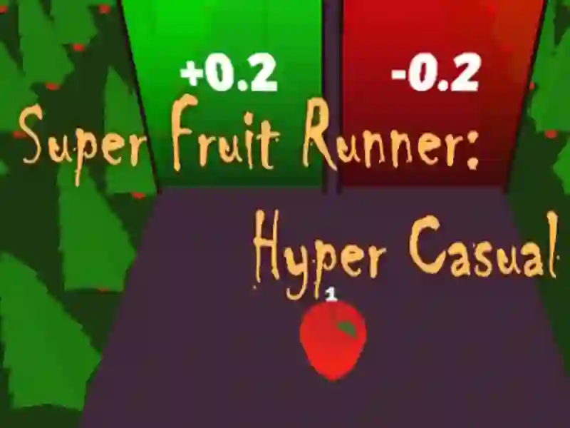 Igra Super Fruit Runner: Hyper Casual online