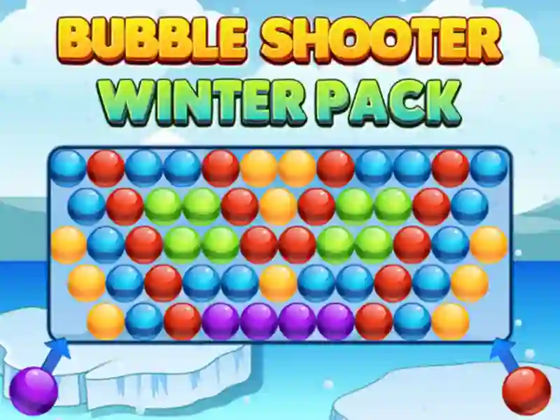 Igra Bubble Shooter Winter Pack online