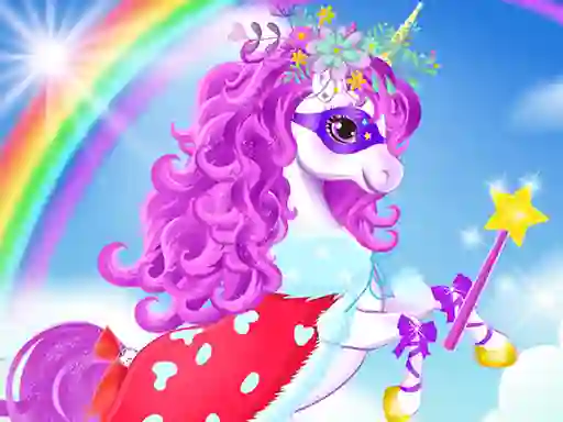 Igra Baby unicorn dress up online
