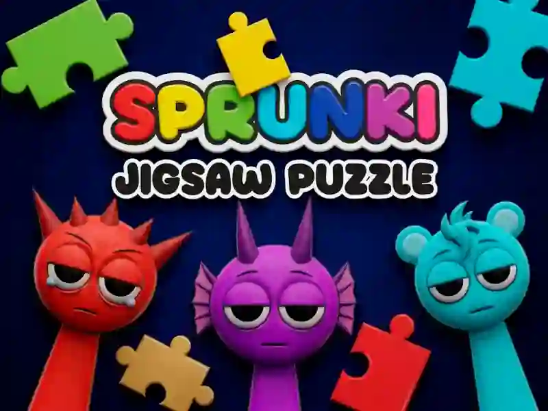 Igra Sprunki Jigsaw Puzzle online