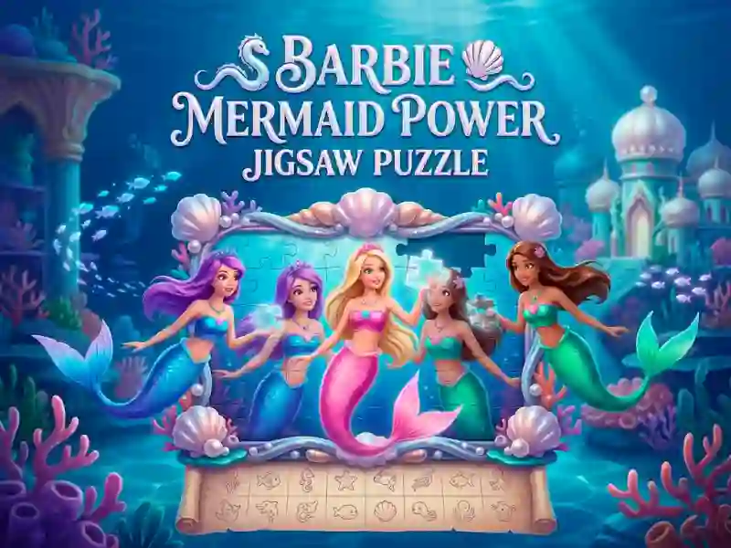 Igra Barbie Mermaid Power Jigsaw Puzzle online