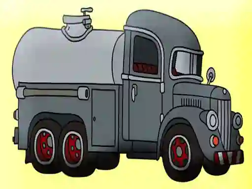 Igra Tank Trucks Coloring online
