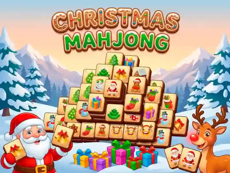 Igra Christmas Mahjong online