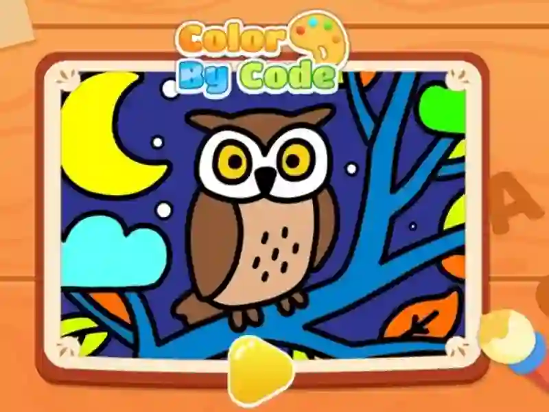 Igra Color By Code: Night Owl online