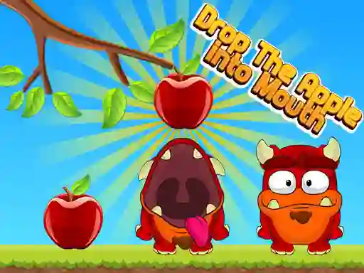 Igra Drop The Apple Into Mouth online