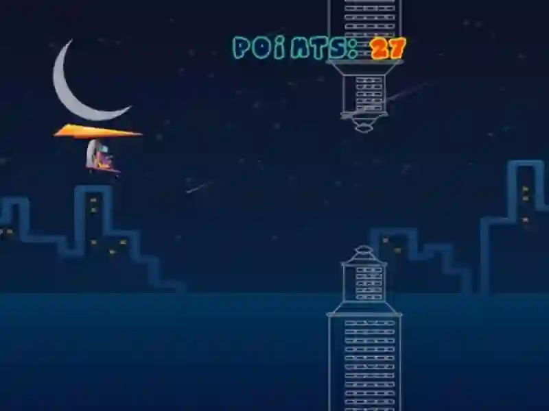 Igra Midnight Sky Runner online