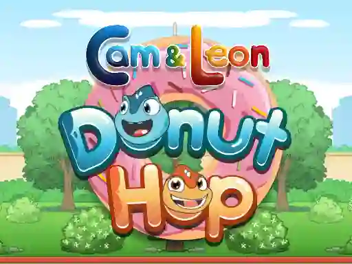 Igra Cam and Leon: Donut Hop online