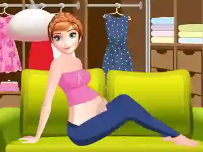 Igra Pregnant Anne Dressing Room online