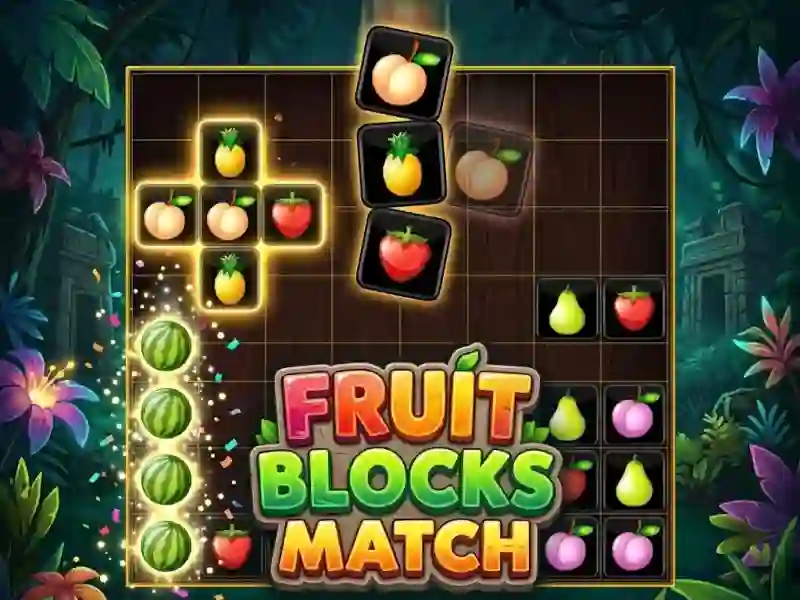 Igra Fruit Blocks Match online