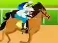 Igra Horse racing typing online