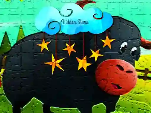 Igra Cartoon Hidden Stars online