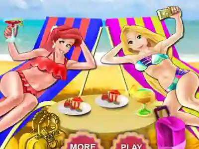 Igra Princess Beach Dress Up online