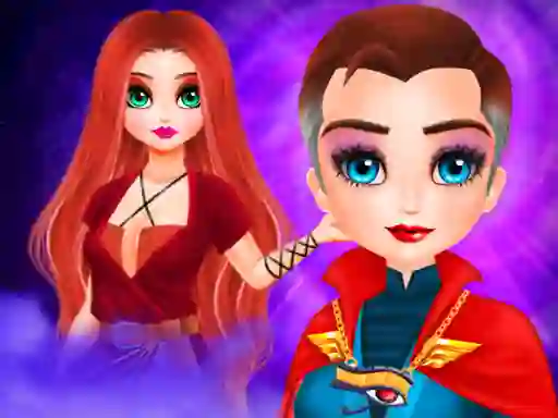 Igra Lady Strange and Ruby Witch online