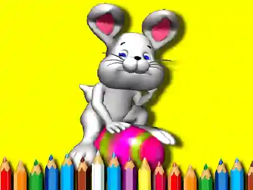 Igra Back To School: Easter Coloring Book online