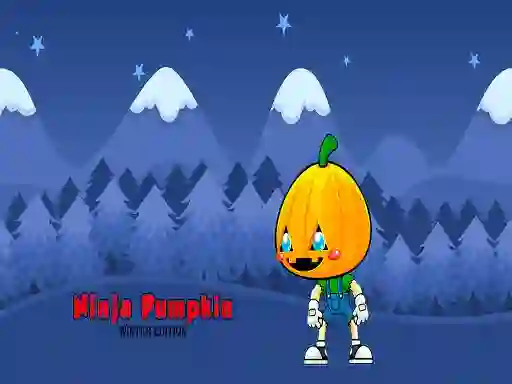 Igra Ninja Pumpkin Winter Edition online