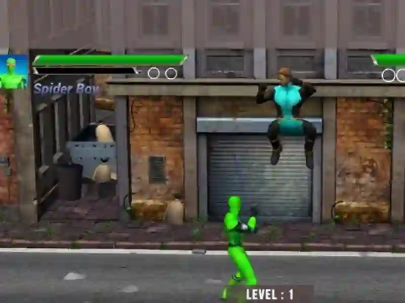 Igra Superhero Fighting online