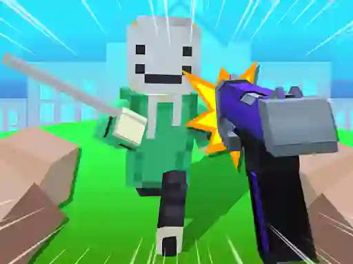 Igra Block Craft 3D School online