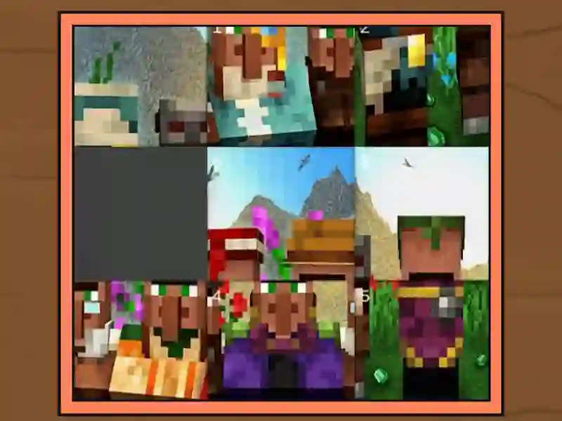 Igra Puzzle Minecraft online