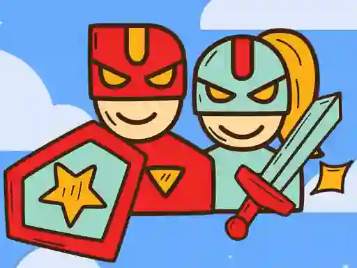 Igra Super Warrior Match 3 online