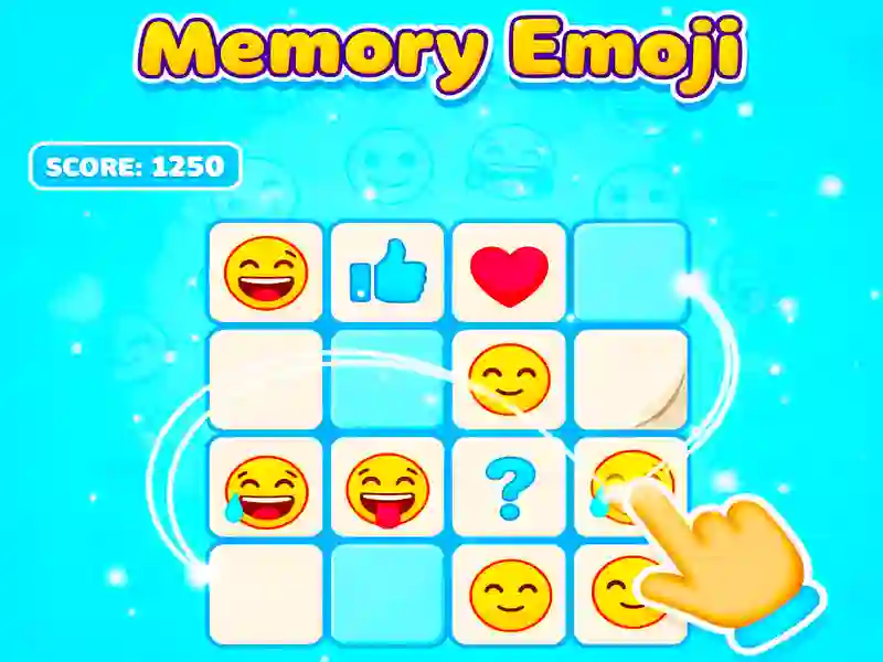 Igra Memory Emoji online