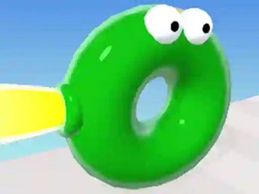 Igra Bouncy Blob Race: Obstacle Course online
